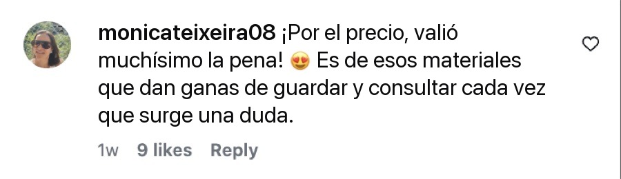 Testimonio de alumno